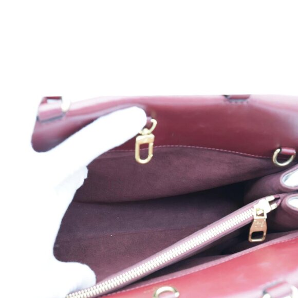 Louis Vuitton  Venus Monogram Canvas 2way Shoulder Bag Maroon - Picture 13 of 15